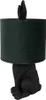 Clayre & Eef Tischlampe Kaninchen Ø 20x43 cm Schwarz Grün Produktbild-Vorschau 2