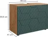 Meuble sous lavabo Vicco Irma Vert 80x58.6cm avec 2 Voir les images du produit 3