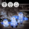 DEUBA LED Weihnachtsdeko Outdoor Pinguin-Familie 30 LEDs 5m Produktbild-Vorschau 2