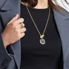 Leonardo Ring Lira für Damen aus Edelstahl mit Marmor, IP Produktbild-Vorschau 2