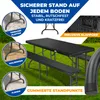 KESSER® Buffettisch Tisch klappbar Kunststoff 183x76 cm Produktbild-Vorschau 7