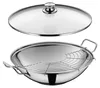 WMF Taiwan 07.9836.6040, Rund, Wok-/Bratpfanne, Edelstahl, Produktbild-Vorschau 1