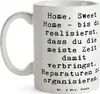 Mr. & Mrs. Panda Tasse Spruch Geborgenheit im Zuhause - Produktbild-Vorschau 3