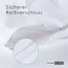 HOMESCAPES Wasserdichter Bettdecken-Schonbezug - 135 x 200 Produktbild-Vorschau 5