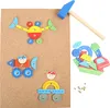 Small Foot 3944 Hämmerchen-Spiel, bunt, 229-teilig (1 Set) Anteprima dell’immagine prodotto 2