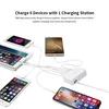 A charging station with multiple devices connected to it. Produktbild-Vorschau