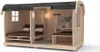 Gartenhäuser Ferienhaus Wochenendhaus Blockhaus JVmoebel Produktbild-Vorschau 9