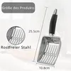 Katzenstreuschaufel aus Aluminiumlegierung - Produktbild-Vorschau 2
