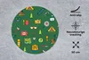 MuchoWow® Mauspad Mousepad Camping - Zelt - Axt - Rucksack Produktbild-Vorschau 2