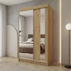 BEAUTYSOFA | Kleiderschrank GAJA 120 cm Eiche Artisan, Produktbild-Vorschau 1