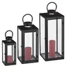 Lot de 3 lanternes Relaxdays, lanternes décoratives pour Voir les images du produit 1