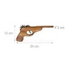Relaxdays Gummiband Pistole, Spielzeugpistole aus Holz, mit Produktbild-Vorschau 4