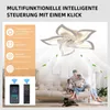 AIORBER Moderner Deckenventilator mit Beleuchtung und Produktbild-Vorschau 4