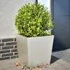 Pflanzkübel 2 Stk. 50x50x50 cm Edelstahl Produktbild-Vorschau 2