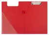D.RECT Porte-bloc A4 economy film PVC, Rouge Voir les images du produit 2