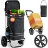 MONZANA® 3in1 Einkaufstrolley 56L bis 50 kg klappbar Produktbild-Vorschau 1