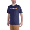 Carhartt Core Logo Relaxed Fit Kurzarm-t-shirt Blau 2XL Produktbild-Vorschau 1