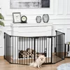 PawHut Puppy Plaype Pen, 5-częściowy, składany kojec dla Podgląd zdjęcia produktu 2