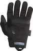 A black glove is shown from the palm side against a white background. Produktbild-Vorschau