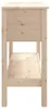 vidaXL Konsolentisch 100x35x75 cm Massivholz Kiefer Produktbild-Vorschau 5