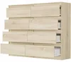 Nowoczesna Komoda 120Cm, Szafka, 8 Szuflad, R-120-S8 Sonoma Podgląd zdjęcia produktu 7