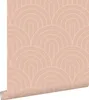 ESTAhome Tapete Art Decó Muster Pfirsichrosa 53 cm x 10.05 Produktbild-Vorschau 1