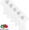 Fruit of the Loom - Maglietta da donna Valueweight 5 pezzi Anteprima dell’immagine prodotto 1