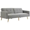 2 in 1 Schlafsofa 205 x 88 cm Sofa mit Bettfunktion, Couch Produktbild-Vorschau 1
