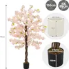 ML-Design Künstlicher Kirschblütenbaum 150 cm Rosa, Produktbild-Vorschau 6