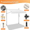 Markiza zaciskowa Izrielar z korbą ręczną, 350 x 120 cm, Podgląd zdjęcia produktu 4