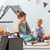 Stołek ze schowkiem RD28708, brązowy Podgląd zdjęcia produktu 3