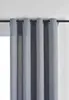 Vorhang Ösen »Essen« HxB 245x145 Dunkelgrau Cationic Produktbild-Vorschau 3