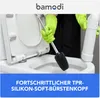 Silikon-Toilettenbrste mit Toilettenbrstenhalter und langem Produktbild-Vorschau 6