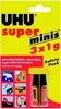 UHU Sekundenkleber blitzschnell Minis 1g, Gel, RoHS, REACH, Produktbild-Vorschau 41