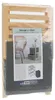 Grauer Holzschrank mit zwei Schubladen 46 cm Produktbild-Vorschau 3