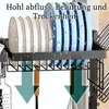 Geschirrkörbe, Abtropfgestell, Geschirrständer, 2-stöckiger Produktbild-Vorschau 4