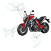 Lackschutzfolie Steinschlagschutz passend für Honda CB1000R Produktbild-Vorschau 3