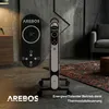Arebos AR-HE-MKV2000B, Schwarz, Kunststoff, Stahl, 640 mm, Produktbild-Vorschau 8