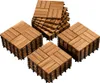 Yaheetech Terrassenfliesen Holzfliesen Akazie 30x30cm 27er Produktbild-Vorschau 1