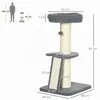 PawHut Tiragraffi da 92 cm con piattaforma e albero da Anteprima dell’immagine prodotto 3