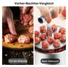 Fleischbällchenpresse mit 12 Mulden, Antihaftform, Produktbild-Vorschau 5