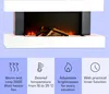 Klarstein Smart Dekoratívny krb s LED plameňmi, elektrický Náhľad obrázku produktu 3