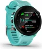 A turquoise Garmin Forerunner 55 smartwatch is shown from a slightly angled front view on a white background. Podgląd zdjęcia produktu
