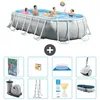 Piscina ovale Prism Frame - 503x274x122 cm - 9 pezzi  S590 Anteprima dell’immagine prodotto 1