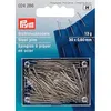 Špendlíky, 0,60 x 30 mm, stříbrné barvy, 13 g, karta s Náhled obrázku produktu 3