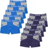 ROYALZ Boxershorts Herren Unterhose 10er Pack Sport-Look Produktbild-Vorschau 1