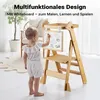 Wiltec Kinderstuhl Lernturm klappbar 43 x 48 x 91 cm aus Produktbild-Vorschau 5