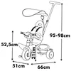 Smoby Dreirad Baby Balade Rosa Produktbild-Vorschau 6