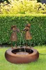 Metallbrunnen mit zwei Raben Produktbild-Vorschau 3
