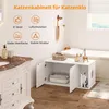 EUGAD Katzenschrank für Katzentoilette, Katzenklo Schrank, Produktbild-Vorschau 4